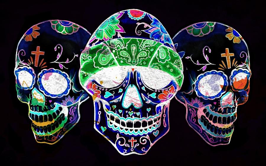 Sugar Skulls by Luis Padilla
