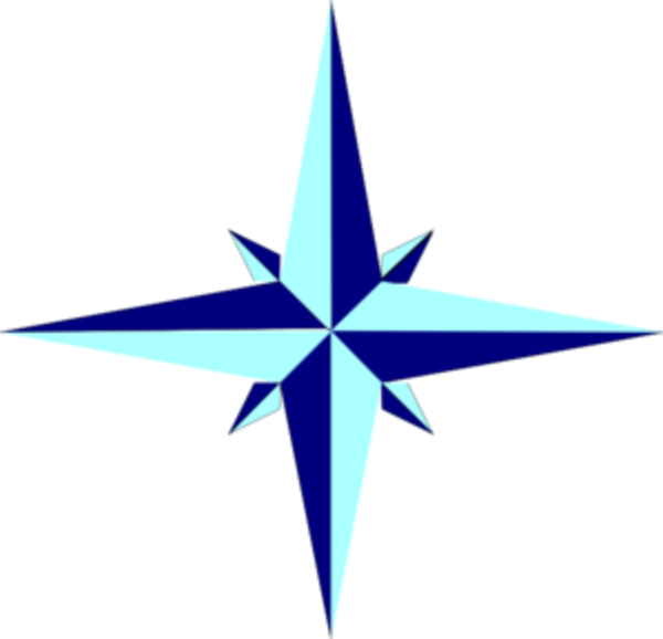 Compass Rose Star Md | Free Images at Clker.com - vector clip art ...