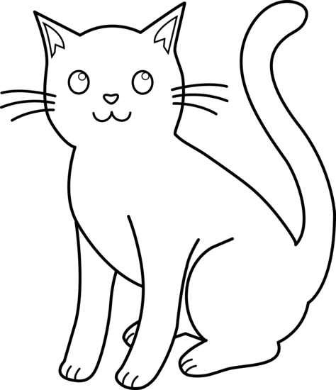 Dog And Cat Clip Art Black And White | Clipart Panda - Free ...