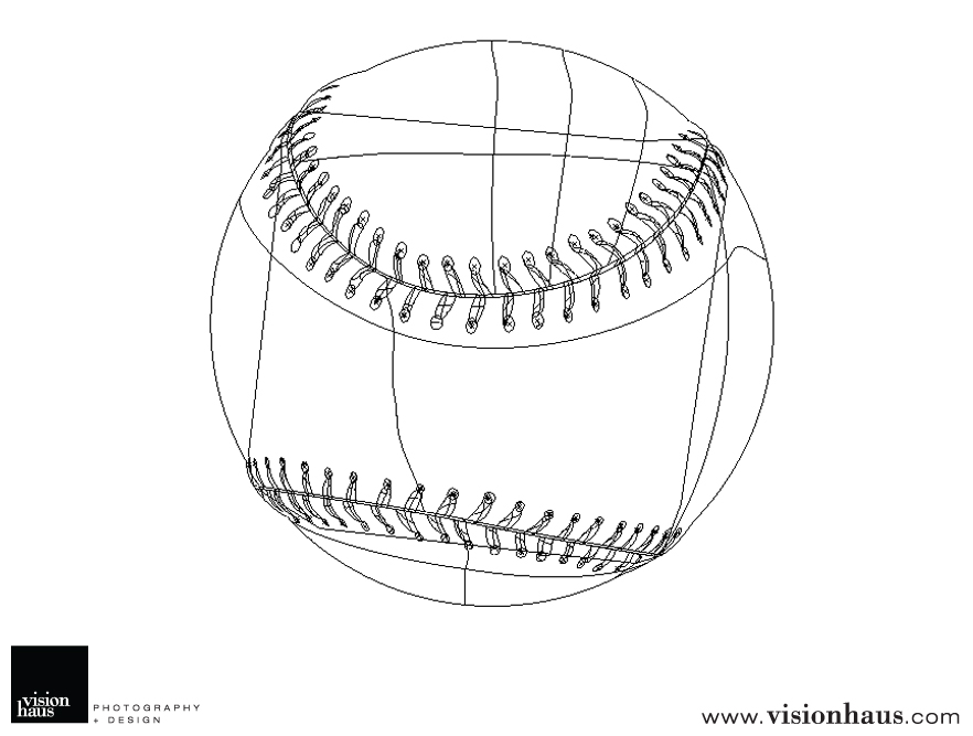Baseball Outline by VisionHaus on DeviantArt