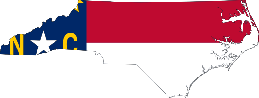 flag_map_of_north_carolina_ ...