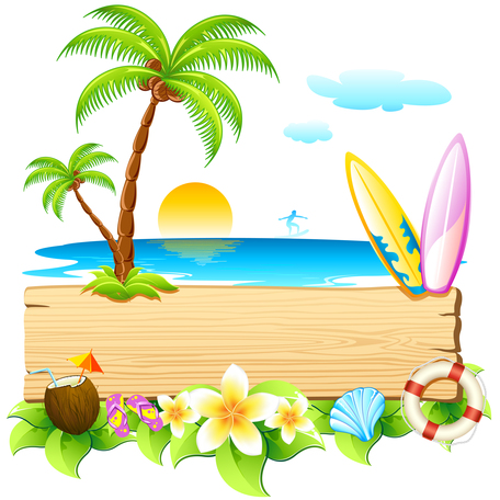 holiday on sea beach, Clipart - Clipart.me