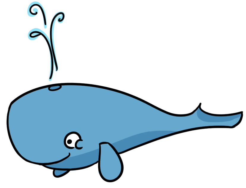 Baby Shower Whale Clip Art