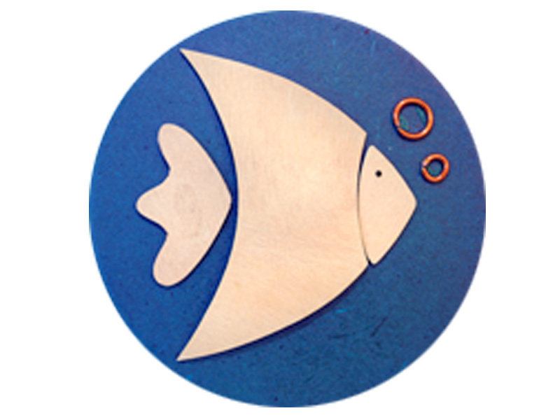 Asociación Manos Amigas - Fish with Bubbles Magnet
