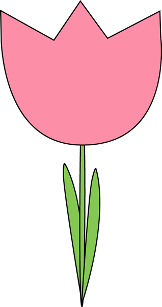Pink Tulip Clip Art - Pink Tulip Image