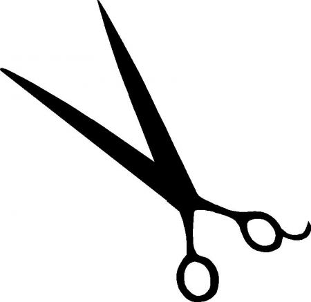 Shears Scissors Hair Dresser Salon Decal Sticker | eBay