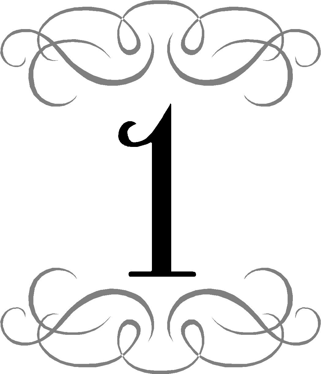 Numbers Clipart 1 10 | Clipart Panda - Free Clipart Images