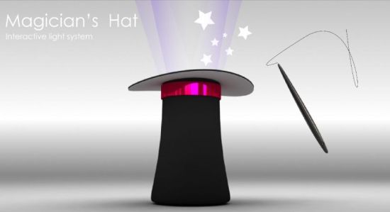 This magician's hat glows your interiors, literally! - Hometone