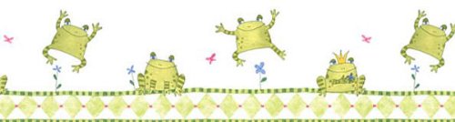 Amazon.com - Frog King Prepasted Accent Wallpaper Border Roll ...