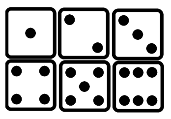 RussoGraffix: Free PSP Vectors: Dice (CC-BY)