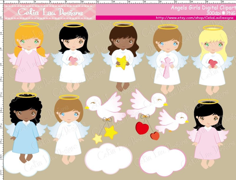 Popular items for angels girls on Etsy