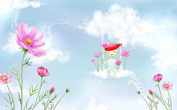 Spring Fiaryland - Fantasy Spring Illustration Wallpaper 1920*1200 ...