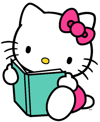 hello kitty reading | Flickr - Photo Sharing!
