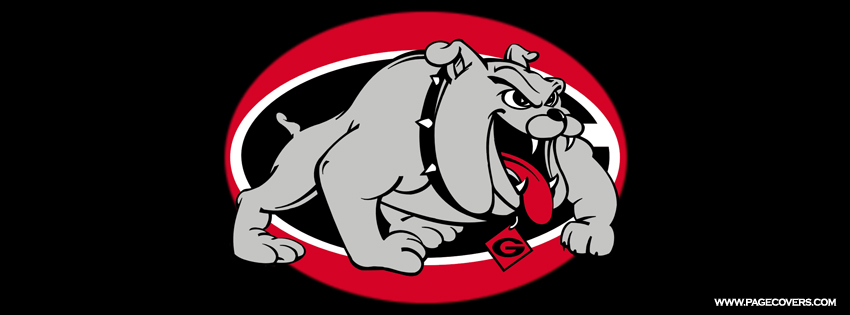 Georgia Bulldogs Mascot Facebook Cover - PageCovers.com