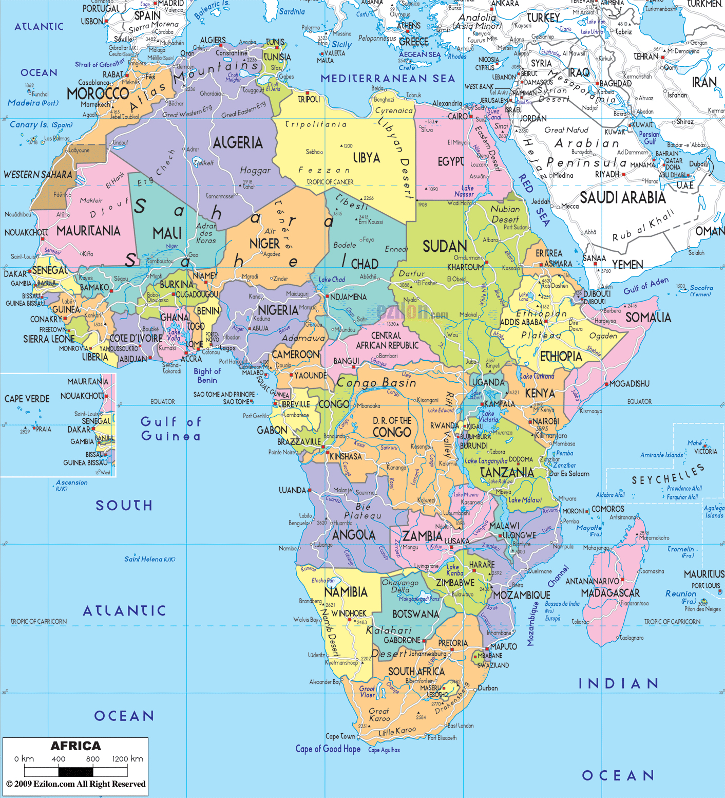 Africa - Other Maps