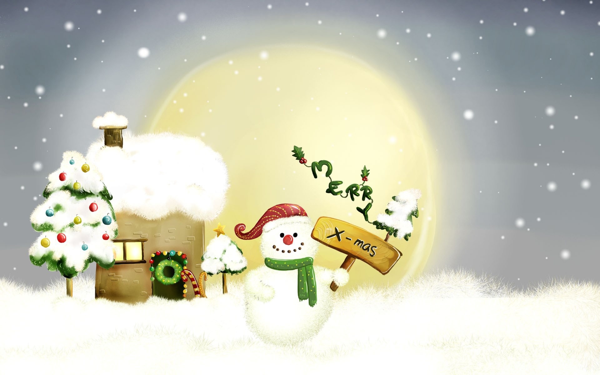Merry Xmas Christmas Hd Wallpapers Best 1920x1200PX ~ Xmas Images ...