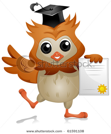 Graduation Goose Clipart