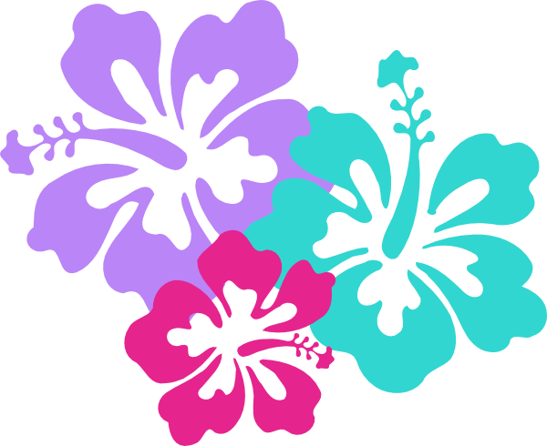 Cartoon Hawaiian Flowers - Cliparts.co