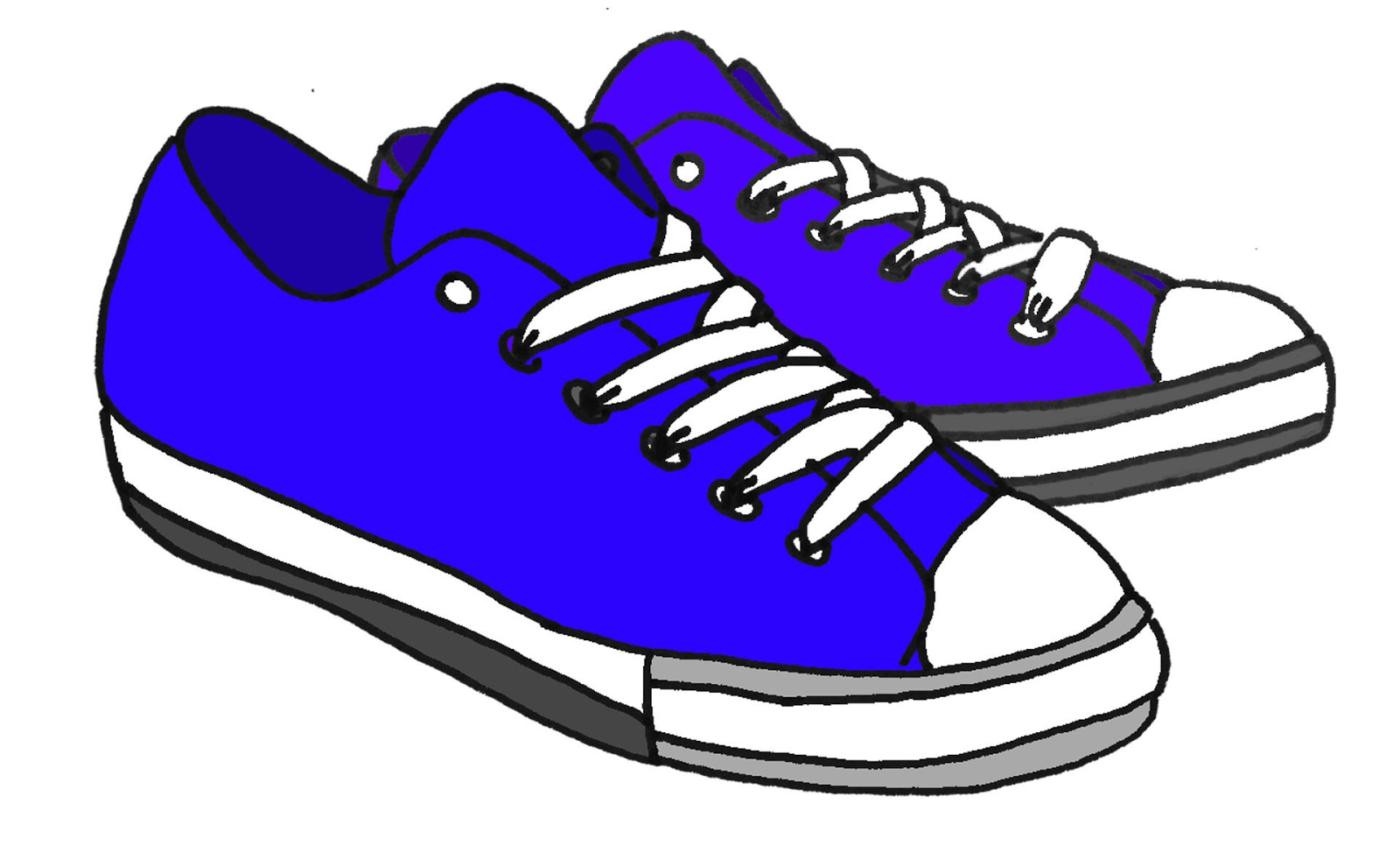 Trends For > Tennis Shoe Clip Art