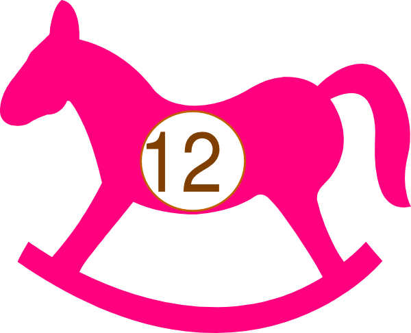 Rocking Horse clip art - vector clip art online, royalty free ...
