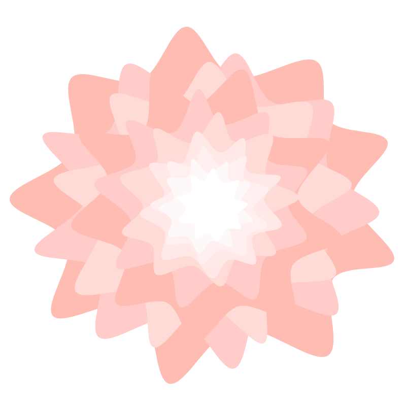 Clipart - Pink Flower