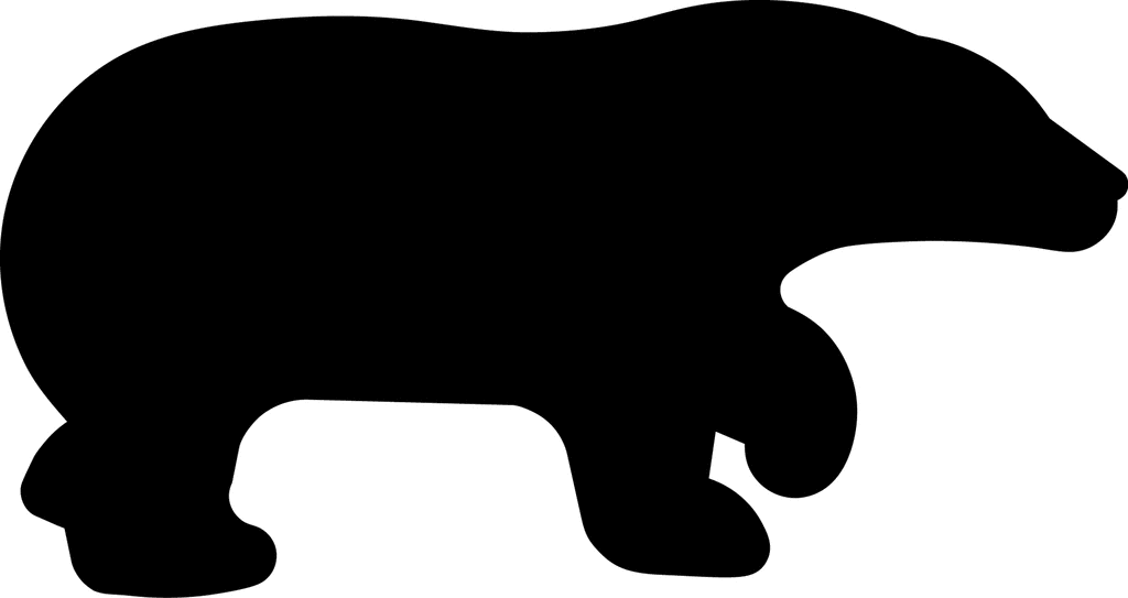 Bear Viewing Area, Silhouette | ClipArt ETC