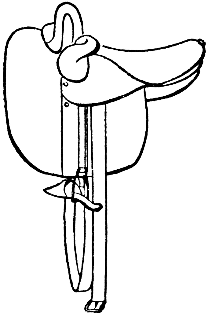Side Saddle | ClipArt ETC