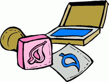 Pix For > Stamp Clipart