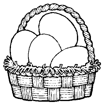 Easter basket clipart | Clipart Panda - Free Clipart Images