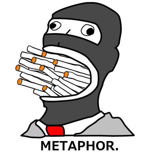 It's a Metaphor | Know Your Meme