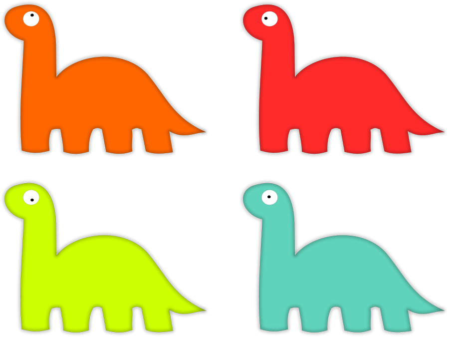 Dino Icons Clipart, vector clip art online, royalty free design ...