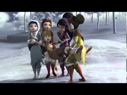 Disney Fairies How To Have A Snowball Fight - YouTube