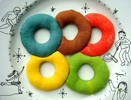 Olympic Rings Cookies Recipe Roundup ~ Which One Takes the Gold ...