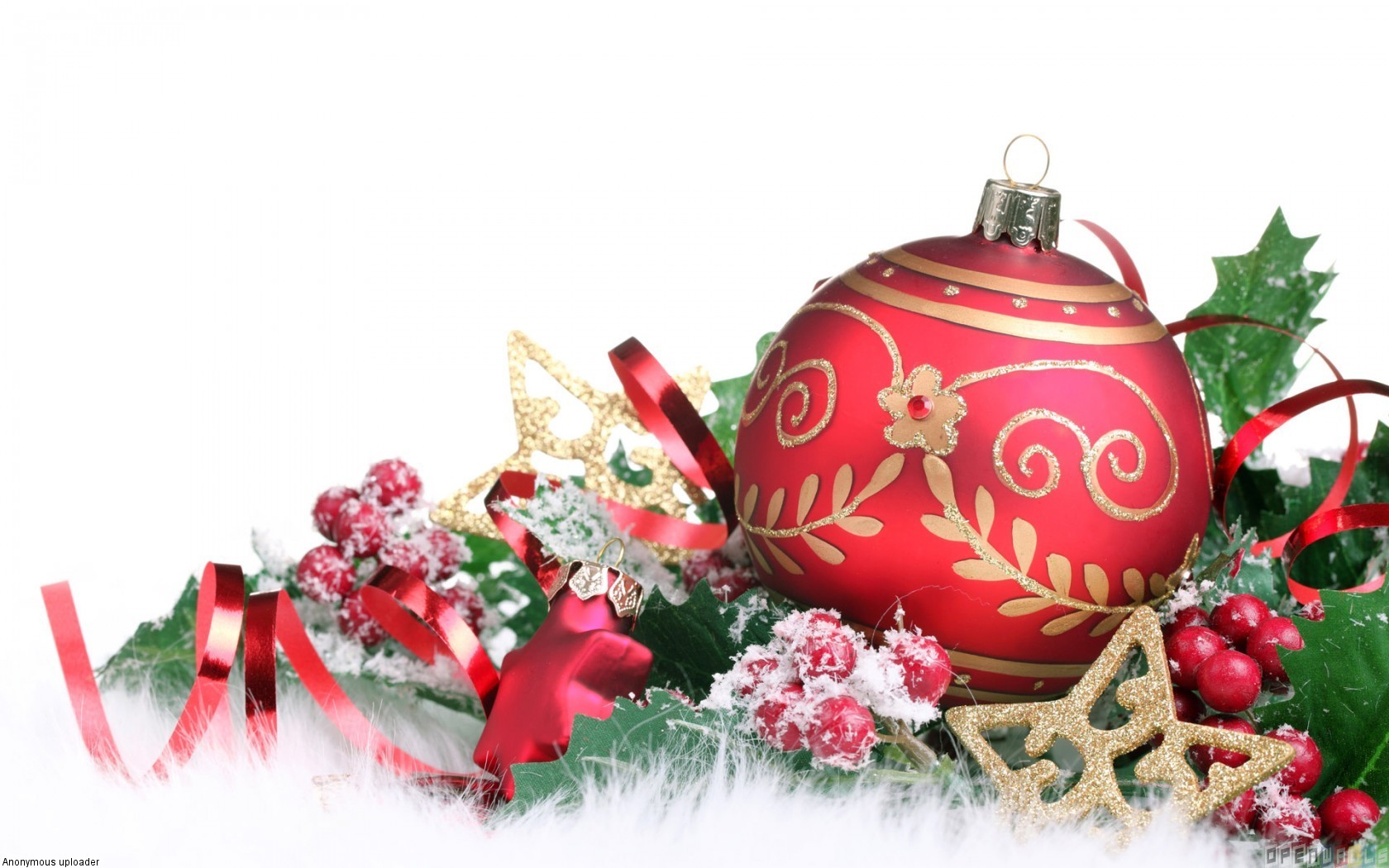 Christmas ornaments wallpaper #20810 - Open Walls