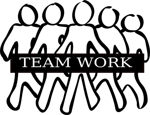 Teamwork Clipart Black And White | Clipart Panda - Free Clipart Images