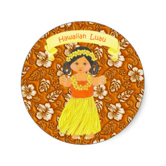 15+ Hawaiian Ladies Stickers and Hawaiian Ladies Sticker Designs ...