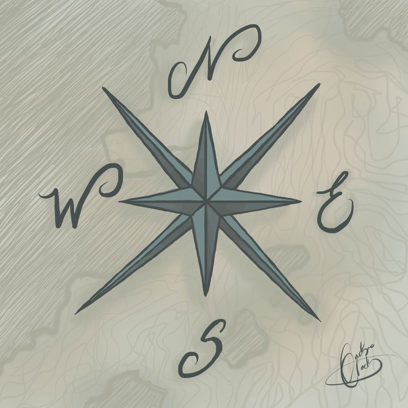 Sketches: Compass Rose by NAD-LifeOfficial on DeviantArt