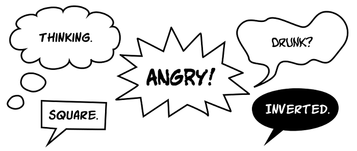 GIMP Chat • Making Comics with GIMP - Speech Bubbles