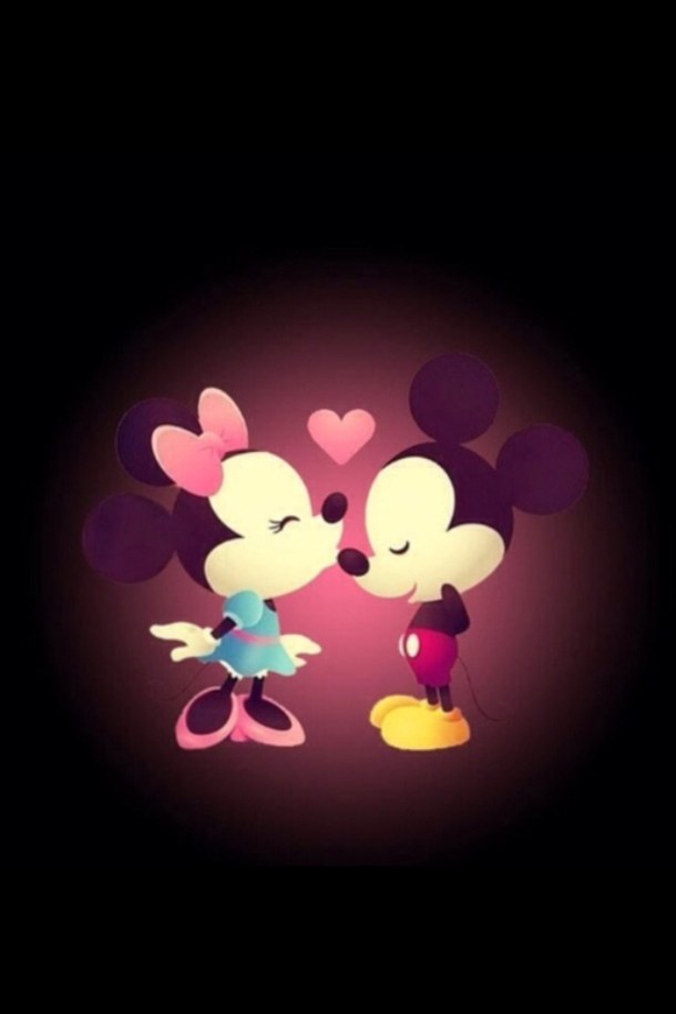 liebe, love, mickey and minnie, mickey mouse, minnie maus, minnie ...
