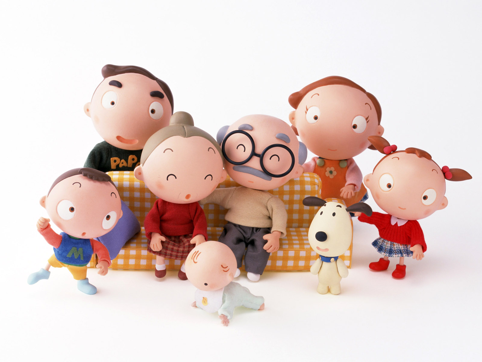 happy family Happy life Cute cartoon Picture 12_High Definition ...