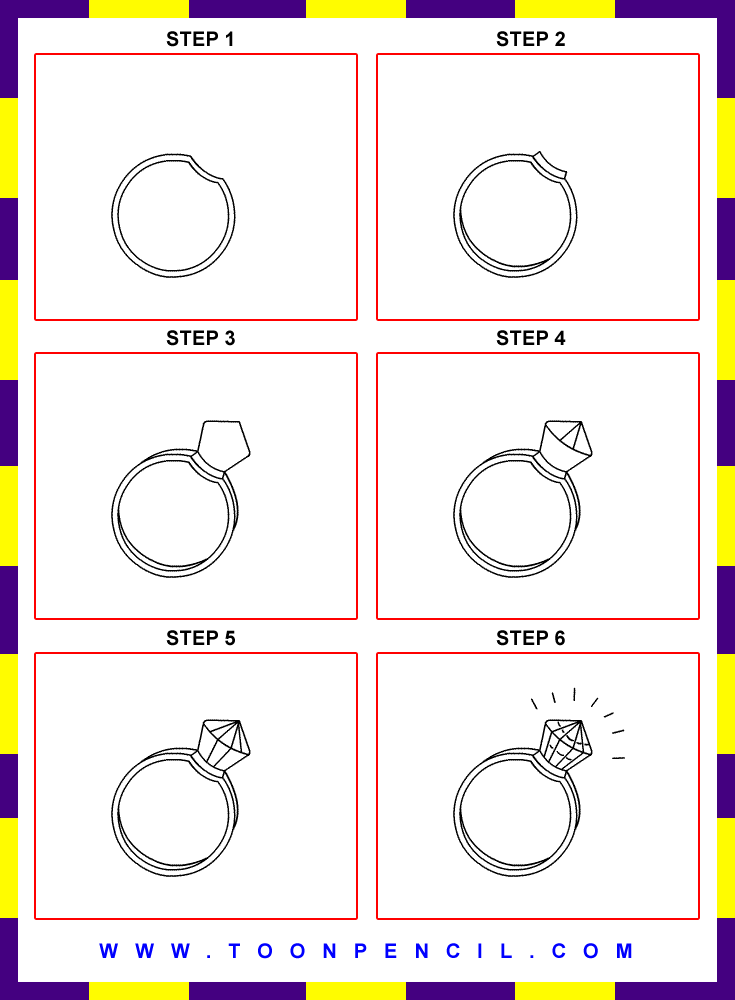 Easy Ring Drawing - Cliparts.co