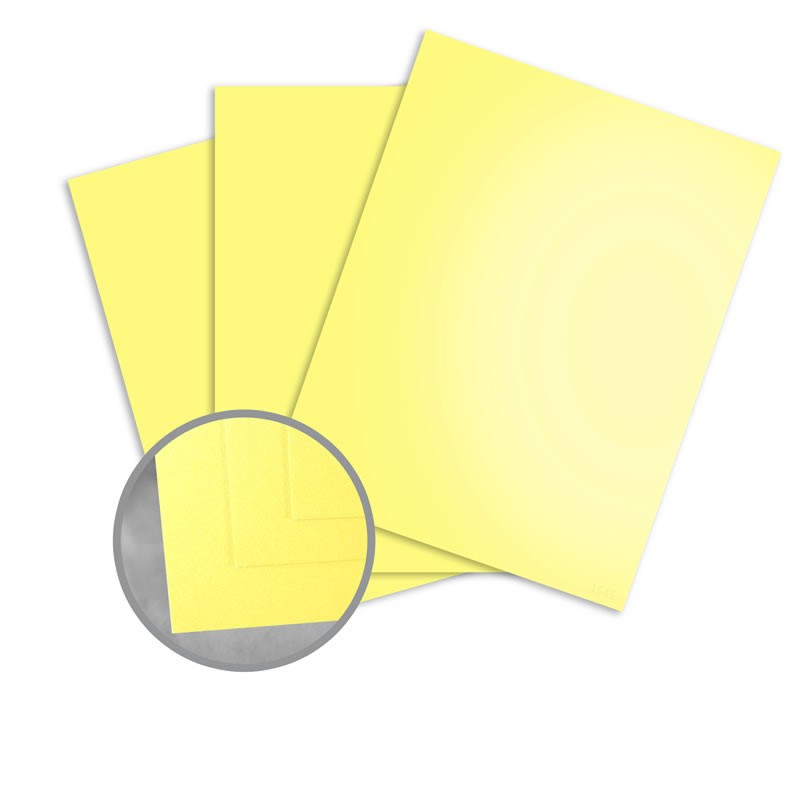 Yellow Paper - 27 1/2 x 39 3/8 in 11.5 pt Cover Pearl ...