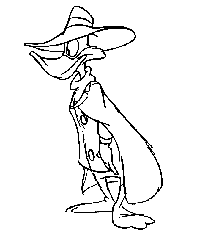 darkwing duck Colouring Pages (page 2)
