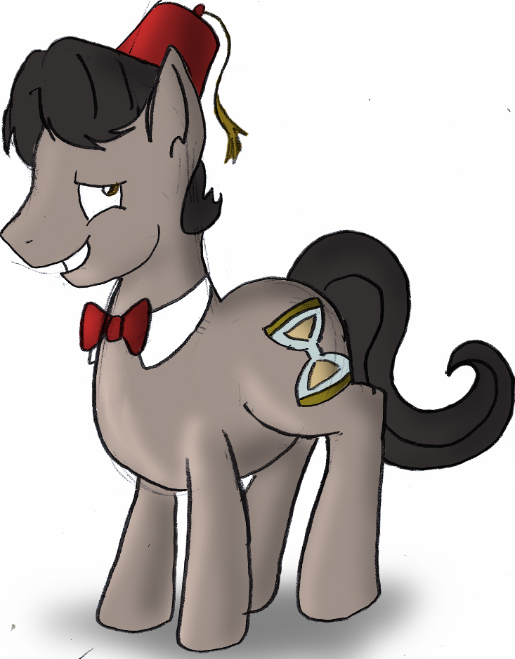 The 11th Doctor Whooves by TateShaw on deviantART