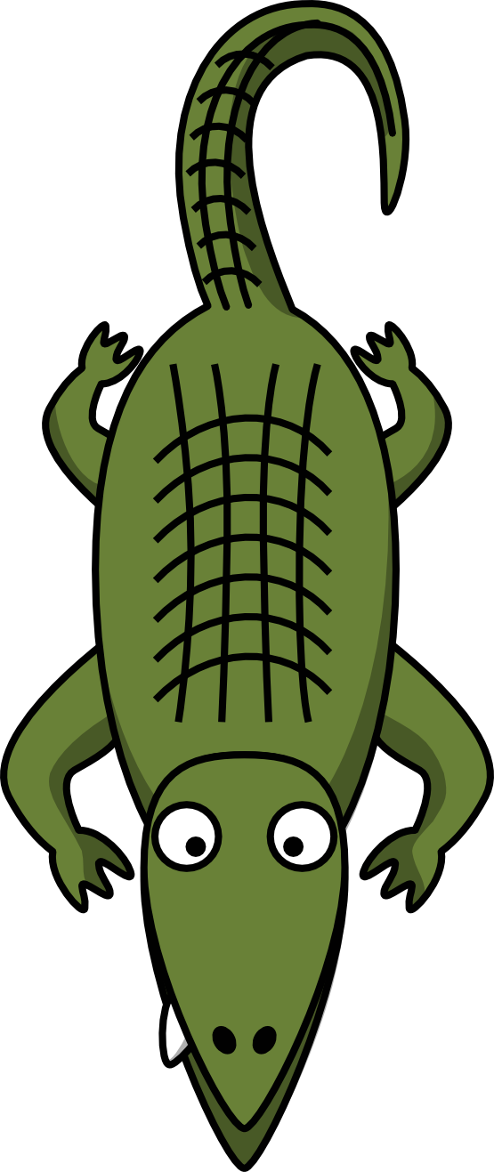 clipartist.net » Clip Art » Studiofibonacci Cartoon Alligator ...