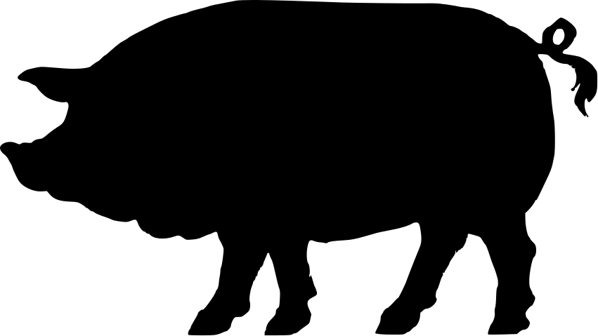 Pix For > Flying Pig Silhouette