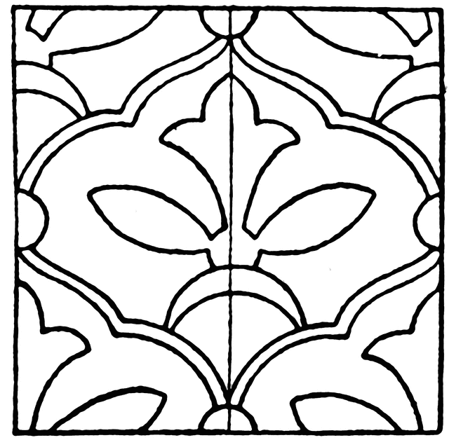 Persian Enamel Pattern | ClipArt ETC