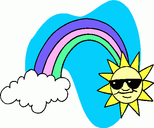 Rainbow And Sun Clipart | Clipart Panda - Free Clipart Images