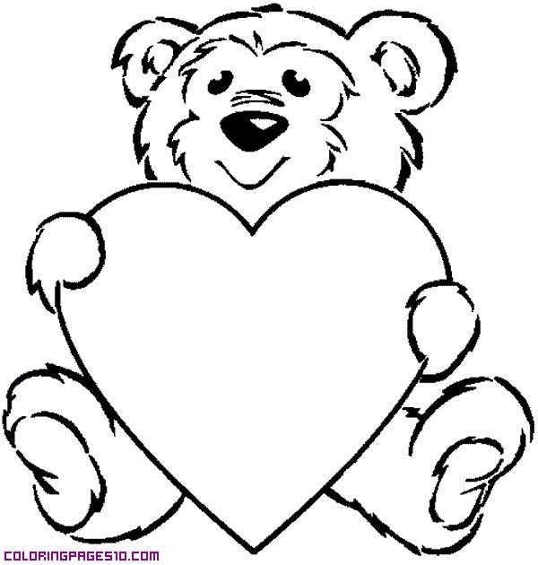 A bear with a big heart