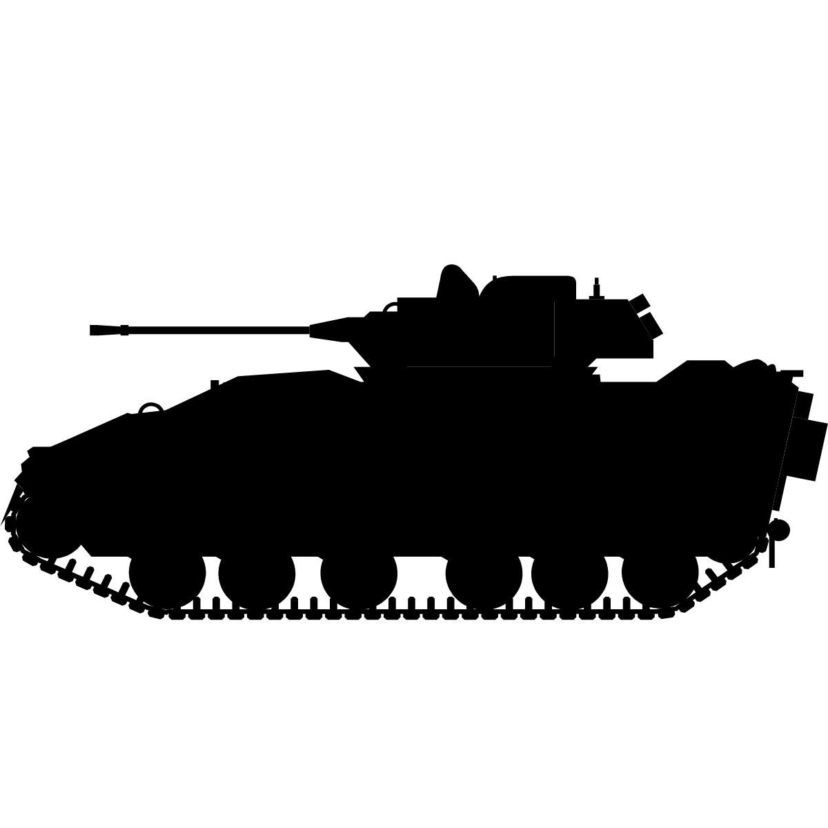 For - Army Tank Silhouette | Clipart Panda - Free Clipart Images